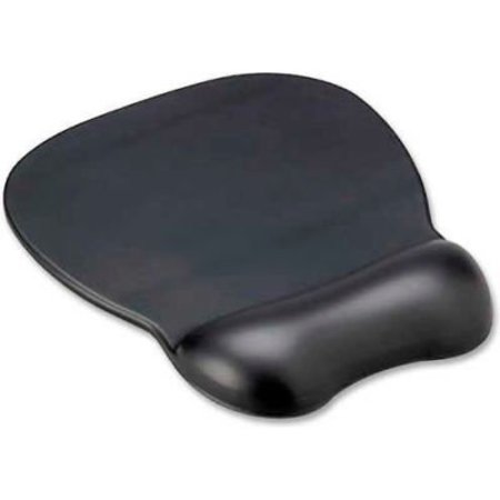 COMPUCESSORY Compucessory 23718 Stain Resistant Wrist Rest/Mouse Pad, Black 23718